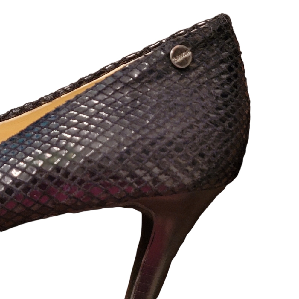 Calvin Klein Kyle Classic Python Black Pumps - image 5